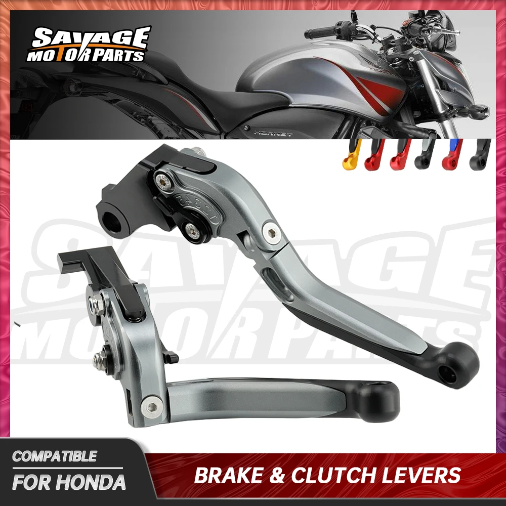 

Folding Brake Clutch Levers For HONDA CB600F HORNET CBF600 N/S CBR600F Motorcycle Accessories Handlebar Extendable CB CBR 600F