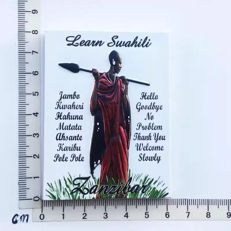 Танзания специальные туристические сувениры наклейки на холодильник магниты