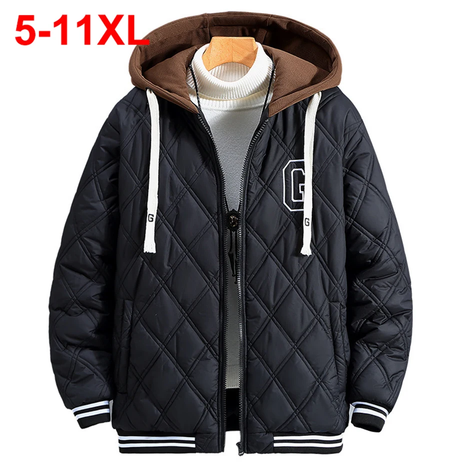 Зимние мужские парки с подкладкой размеры до 10XL