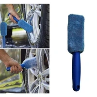 portable car wash microfiber wheel tire rim brush car wheel wash cleaning for car with plastic handle auto washing cleaner tools