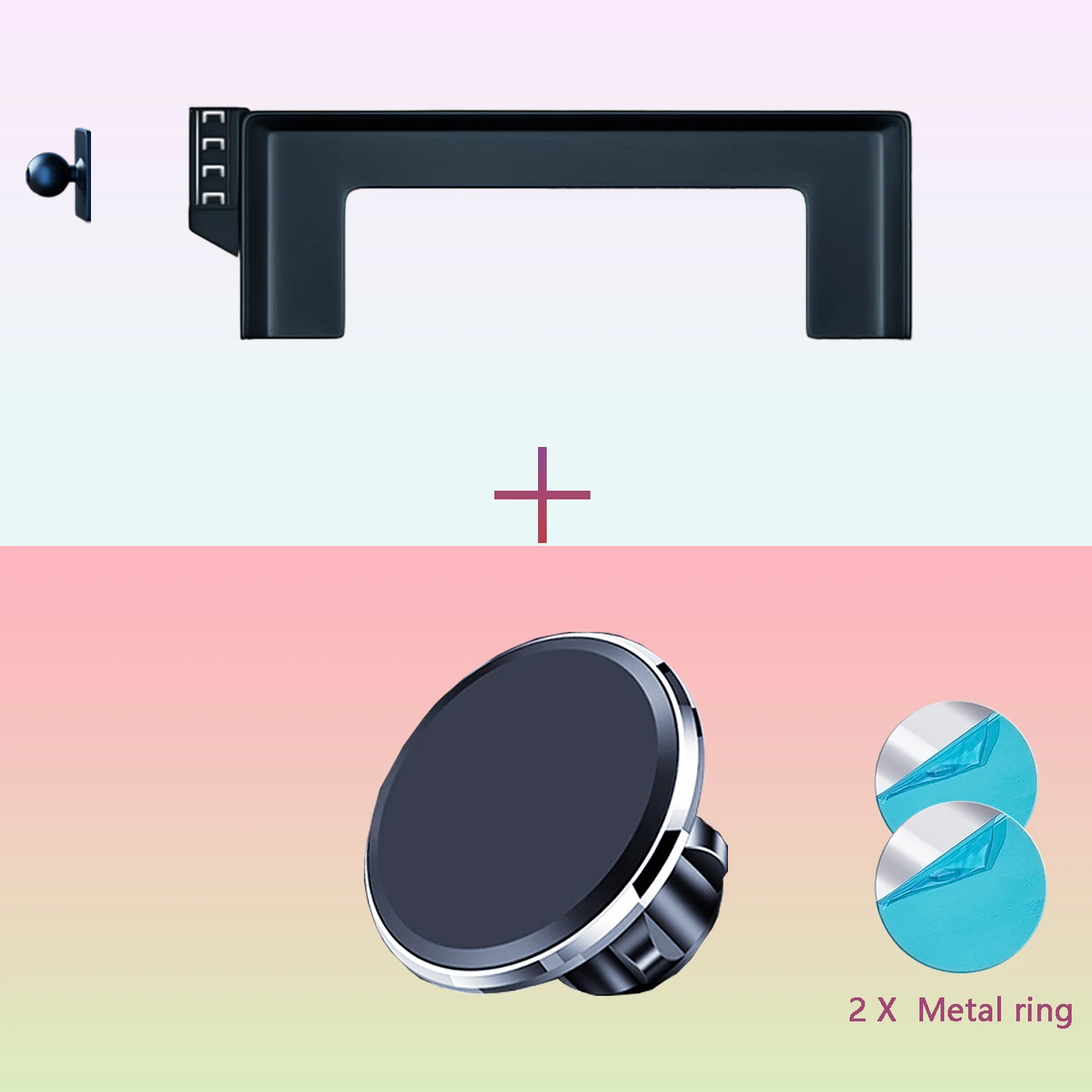 

For Mercedes-Benz GLC 2020 2021 Samochodowy uchwyt na telefon Ekran Stała podstawa Samochodowy magnetyczny stojak do ładowania bezprzewodowego 15 W Samochodowe wsporniki MagSafe