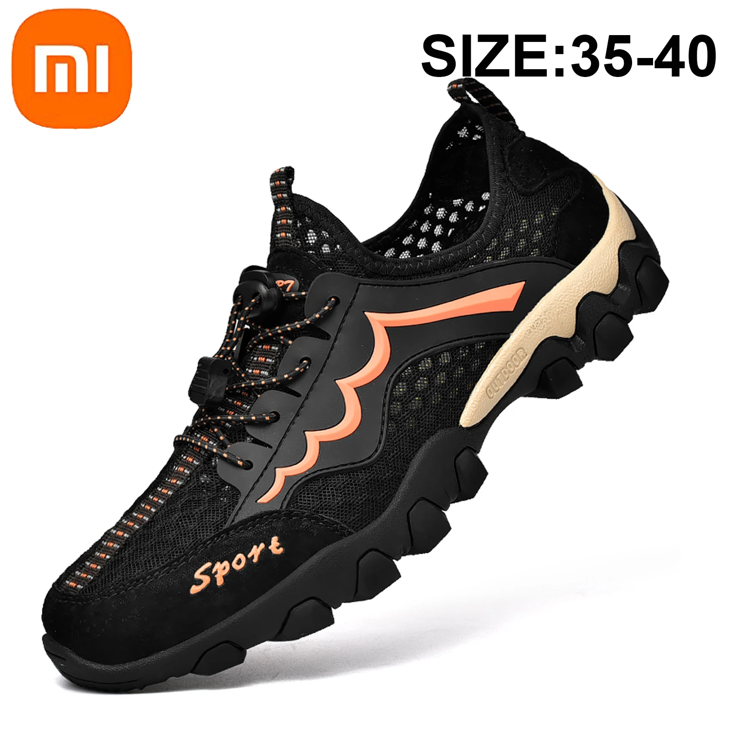 

Xiaomi Mijia Men Hiking Shoes Durable Outdoor Sport Trail Shoes Casual Shoes Men Climbing Trekking Hunting Sneakers Wading Shoes