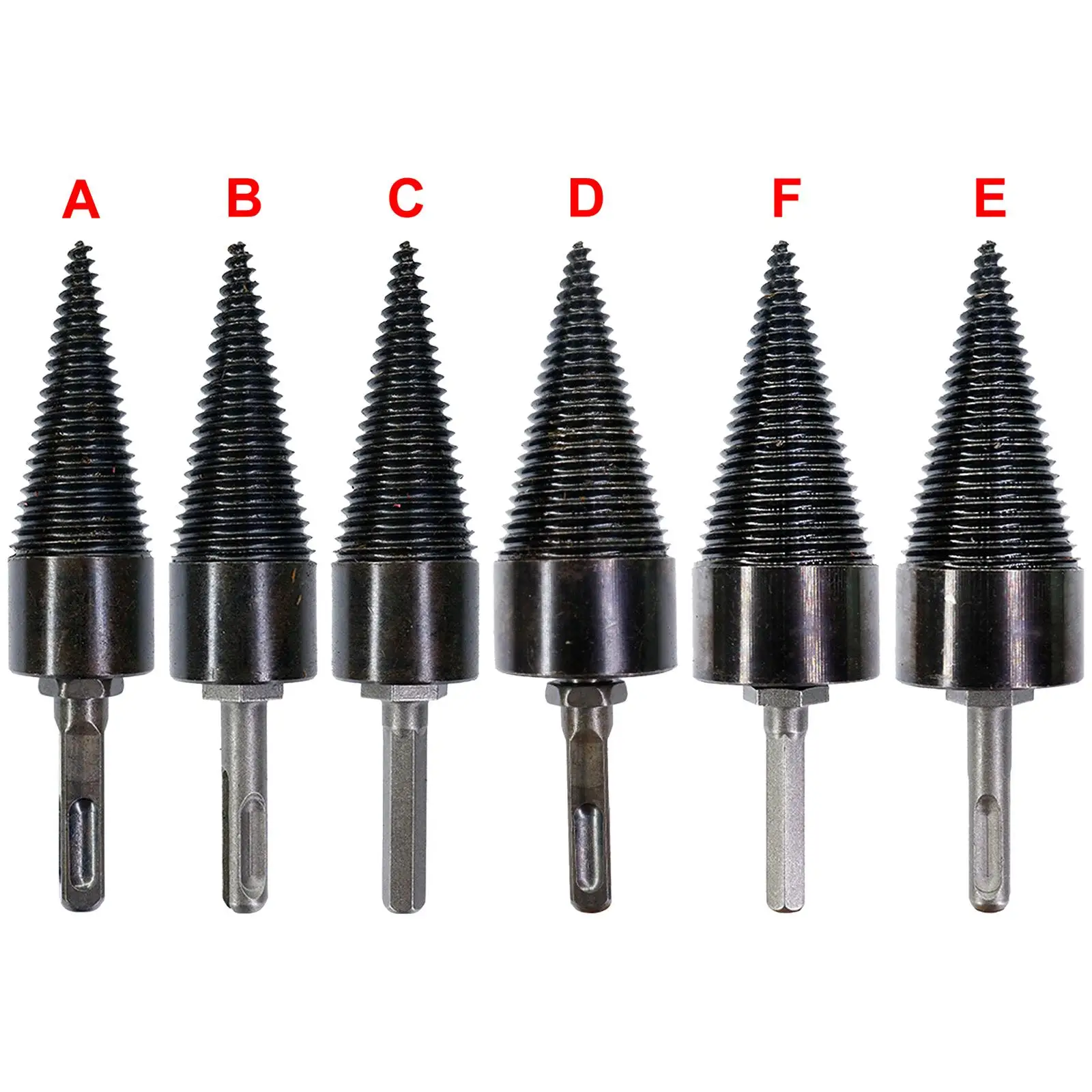 

steel Splitting Drill Bit Drill Accessories for Electric Drill Machine Screw Splitting Electric Log Splitter Drill Bit
