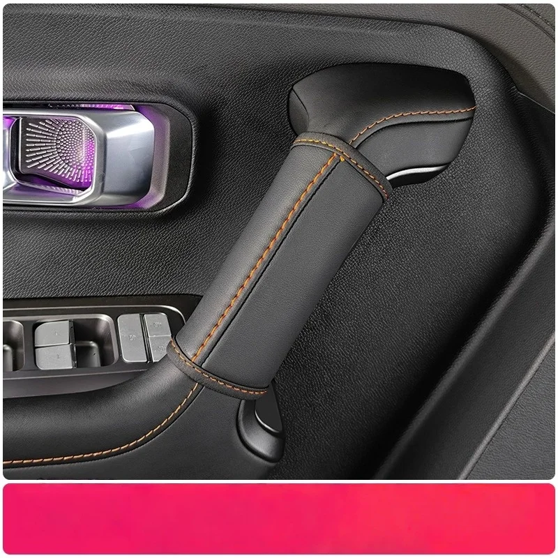 

Перчатки для дверных ручек автомобиля, пригодные для Jetour Shanhai T1 2024 2025, модифицированный защитный чехол для четырехдверных ручек, аксессуары для защитных накладок