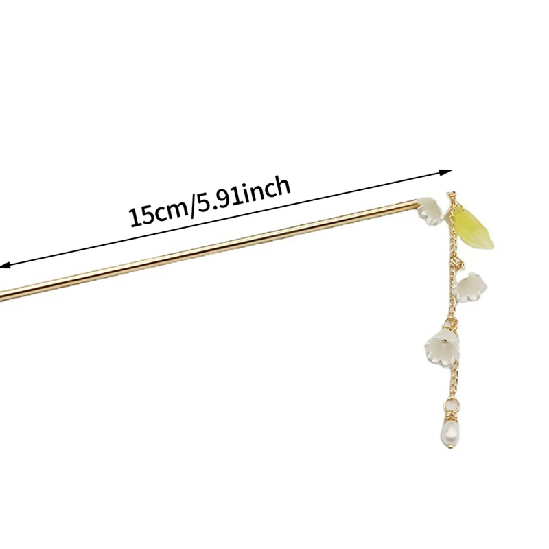 Классические заколки Hanfu Cheongsam колокольчик в стиле орхидеи палочки для волос