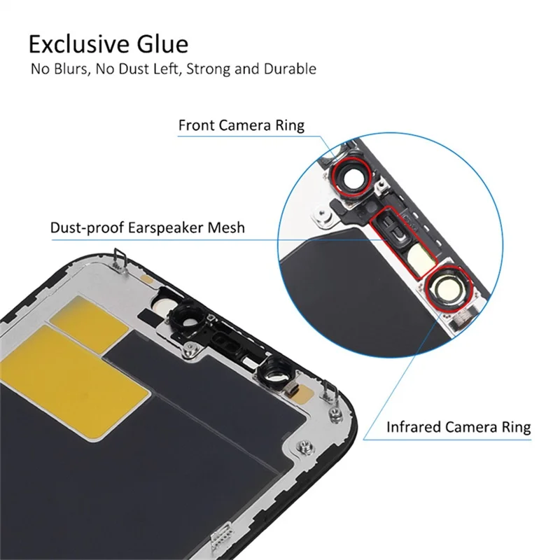 Ceny AAA + 24 Godziny Szybka Wysyłka LCD OLED Wymiana Ekranu Dla IPhone X XS XR 11 12 Pro Mini Bez Martwych Pikseli Dotykowy O Wysokiej Rozdzielczości