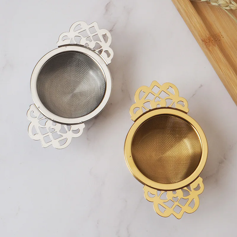 

304 Does Not Stainless Steel Tea Strainers Tea Filter Lace Tea Strainer