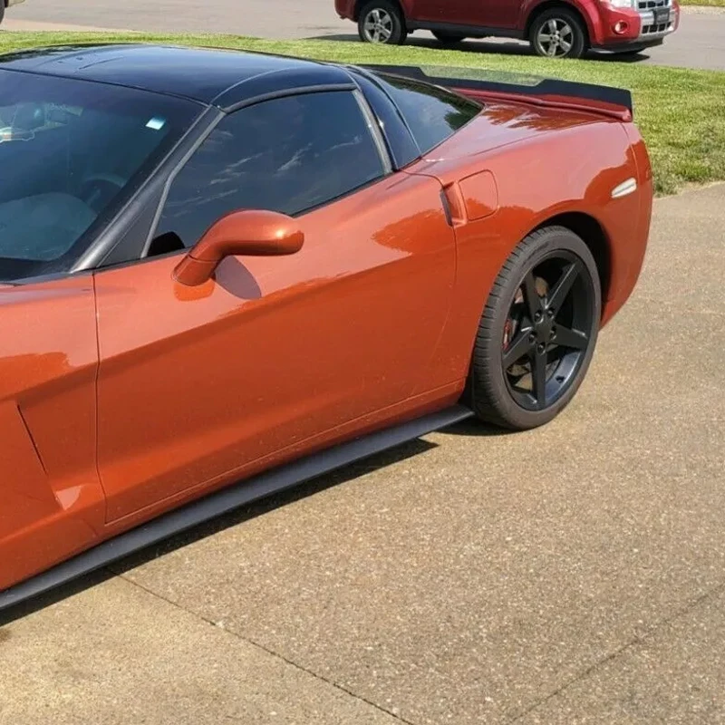 Высококачественный Глянцевый черный для Corvette C6 и ZR1 2005 2006 2007 2008-2013 Расширенный