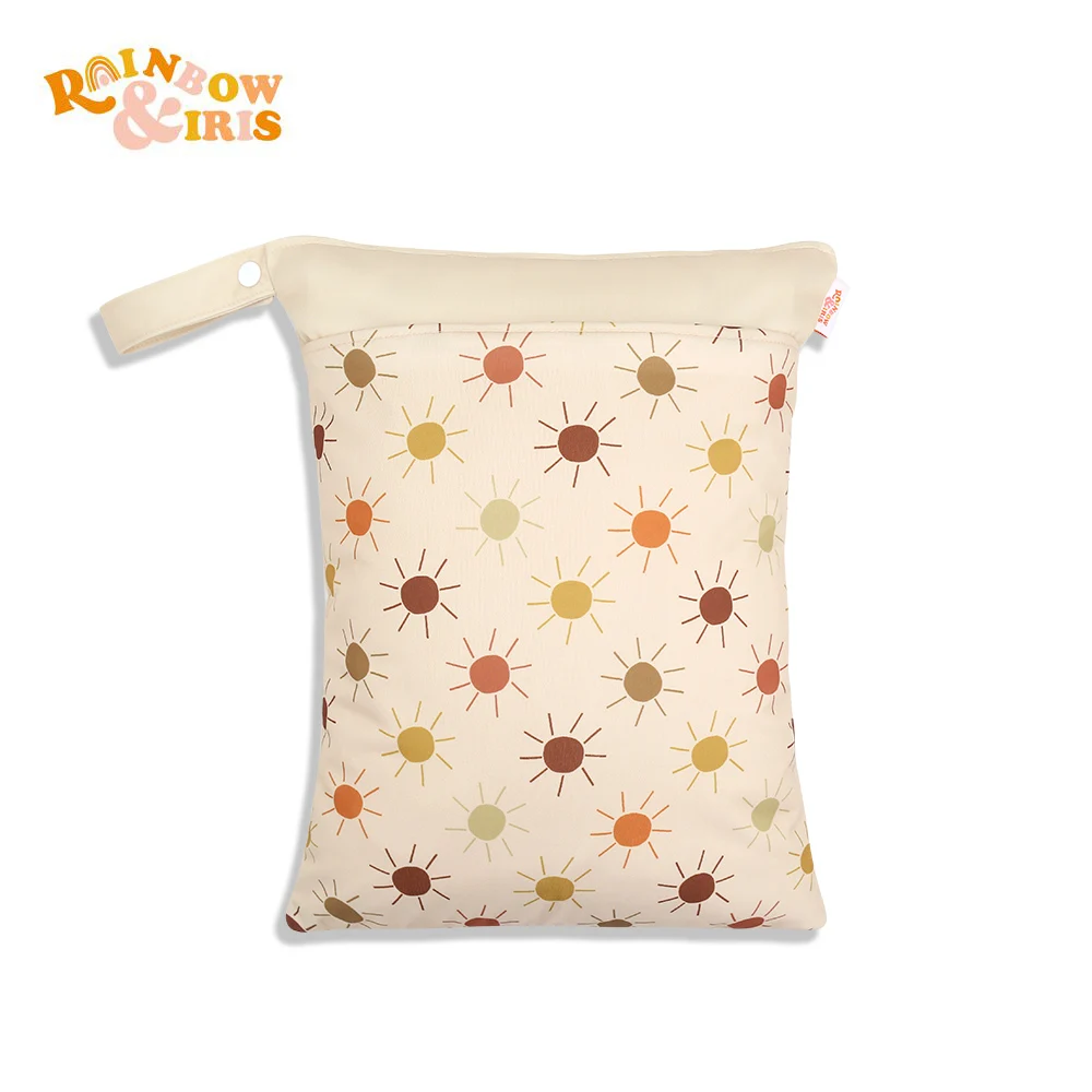 

Сумка для подгузников Rainbow & Iris, водонепроницаемая, многоразовая