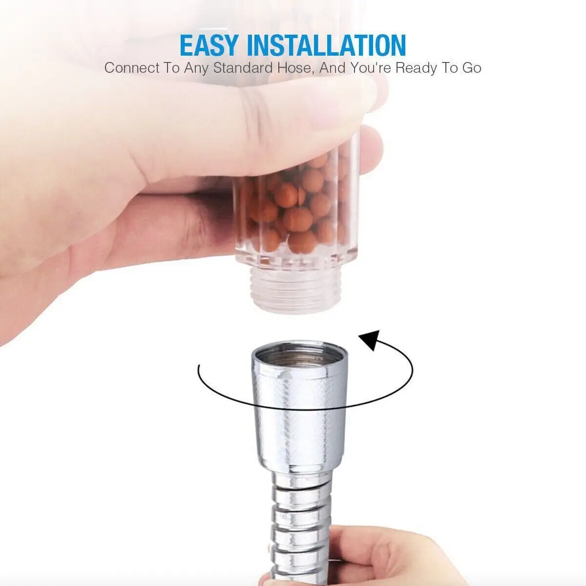 Насадка для душа спа высокого давления с фильтром отрицательные ионы 3 режима