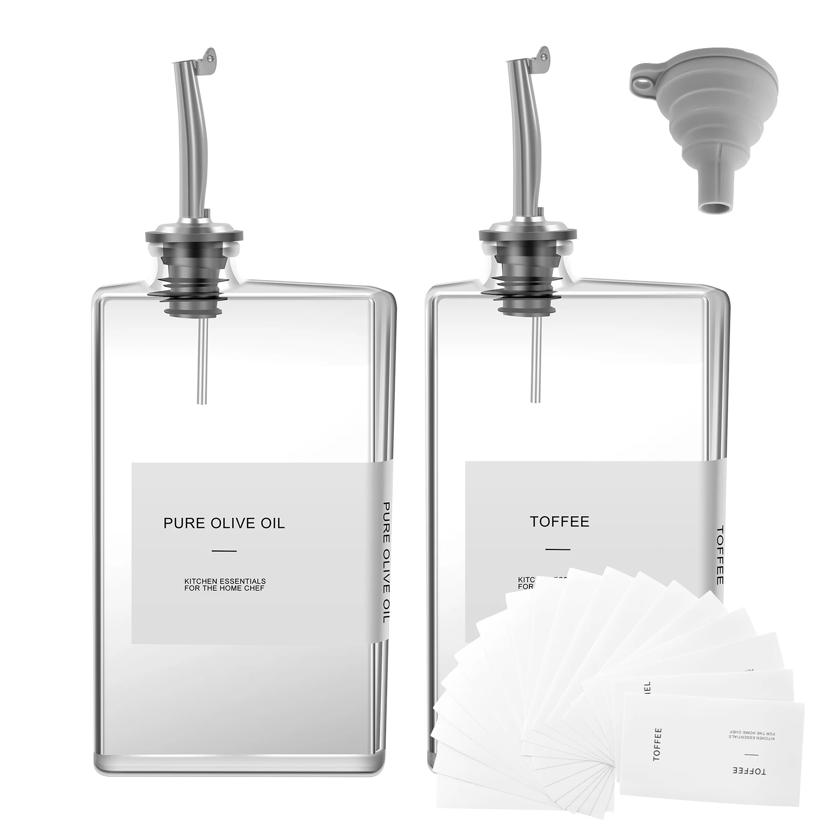 

Стеклянный диспенсер для масла и уксуса 350 мл