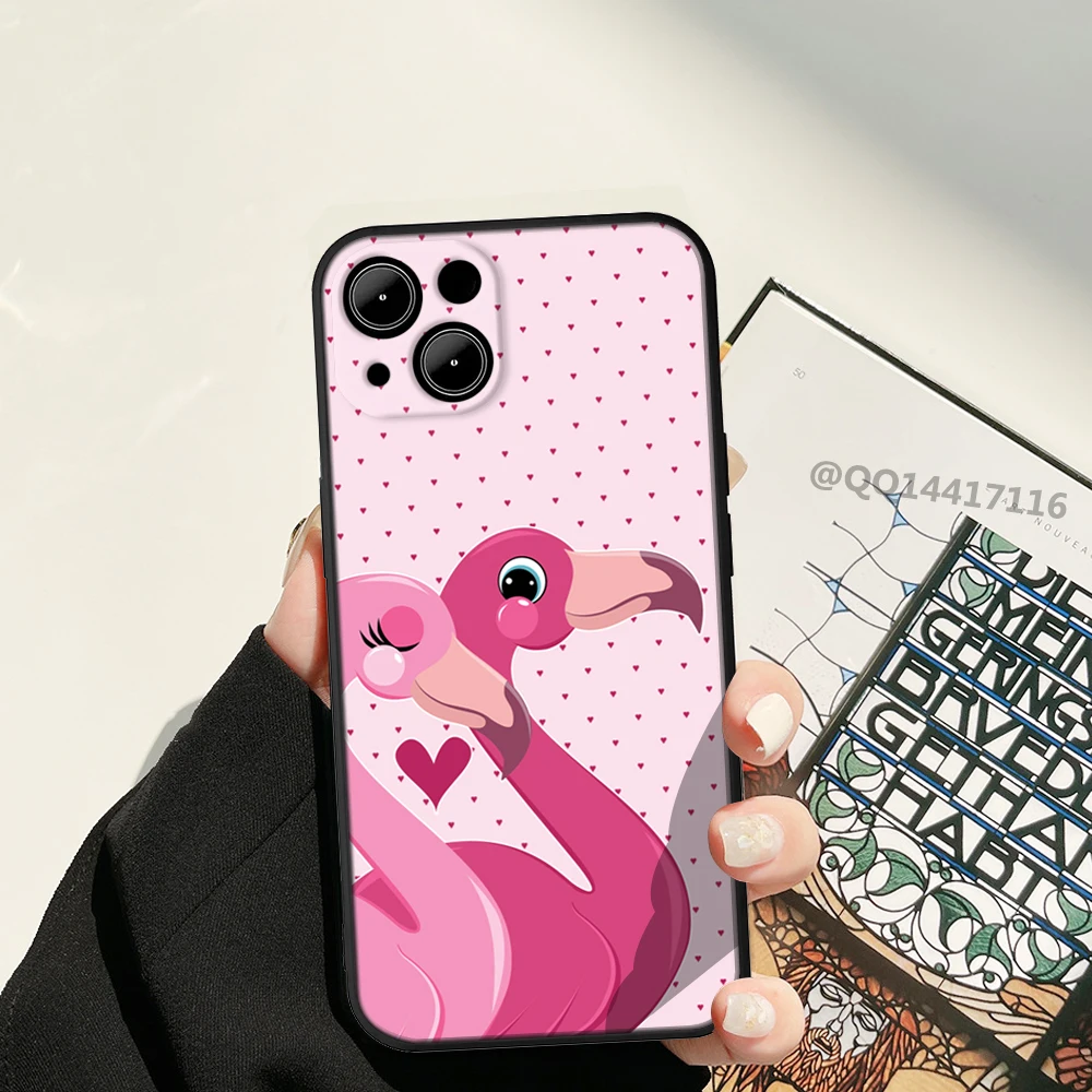 

For iphone13 Design Preppy Cute Flamingo Phone Case For iphone13 12 Pro 11 Pro Max X XR Mini XS MAX 7 8 plus 6s 2020 se Covers