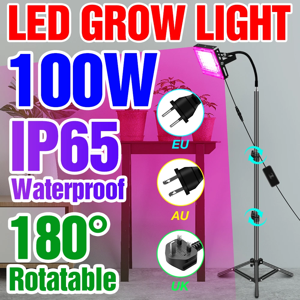

LED Full Spectrum Plants Grow Light Indoor Phytolamp Flower Seedlings Hydroponics Growing LED Cultivation Phyto Lamp For Growbox
