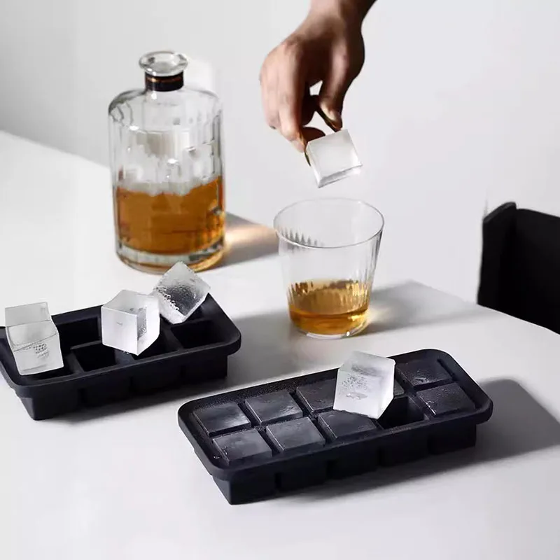 Креативная Силиконовая Форма Для Льда Кубик Виски Квадратный Ящик Круглая