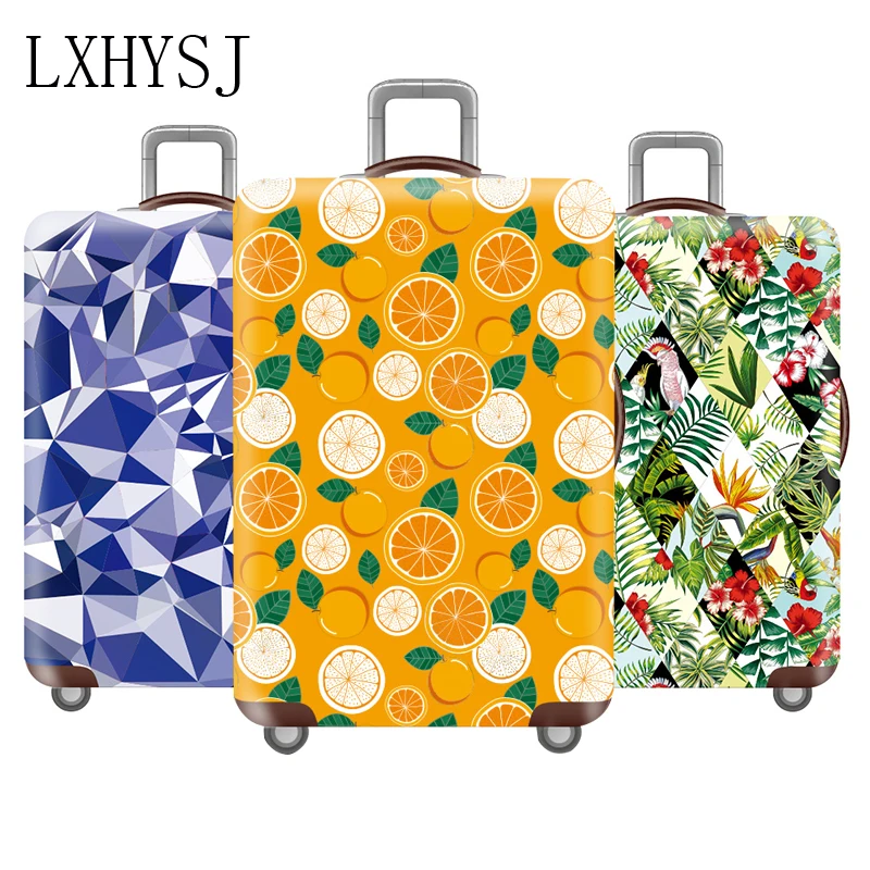 New Travel Luggage Cover Elasticity Luggage Protective Covers Suitable For 18-32 inch Thicken Trolley Case Suitcase Dust Cover