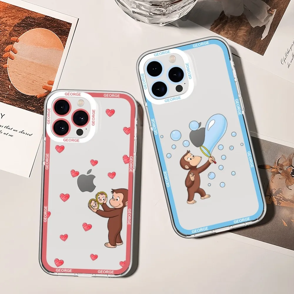 Прозрачный чехол для iPhone 11 12 Mini 13 14 Pro Max