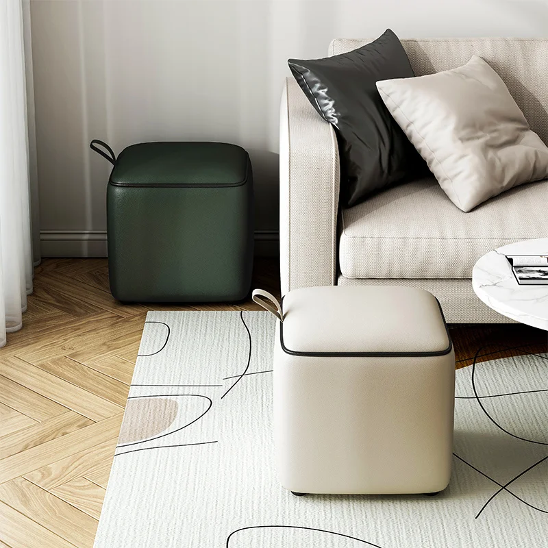 

Counter Stool Office Chairs Foot Rest Wooden Portable Kids Accent Vanity Escalon Infantil Minimalist Furniture LSL20XP