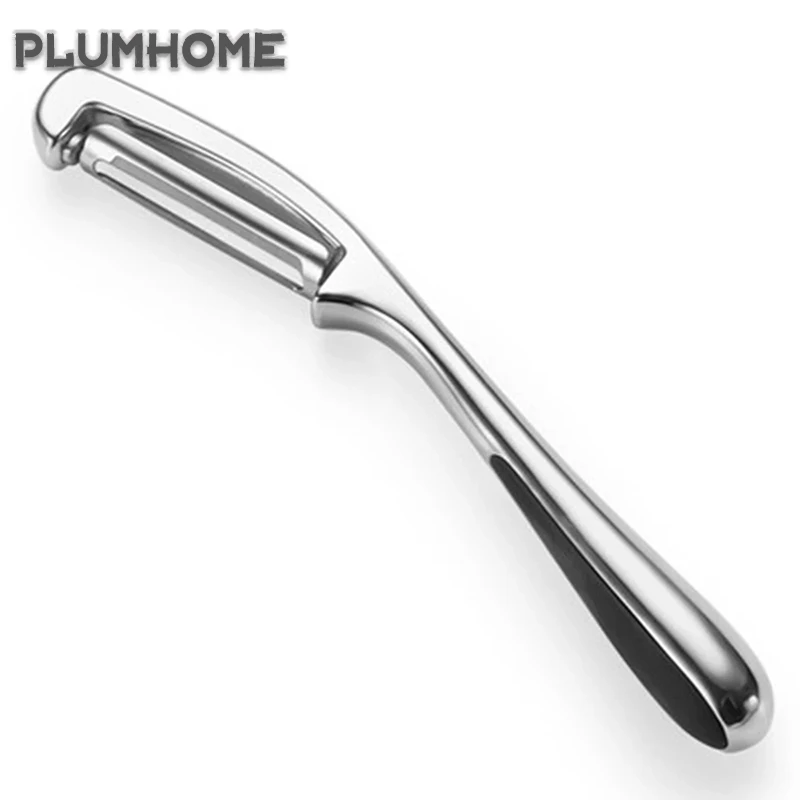 Кухонная Овощечистка из нержавеющей стали Премиум поворотный инструмент для