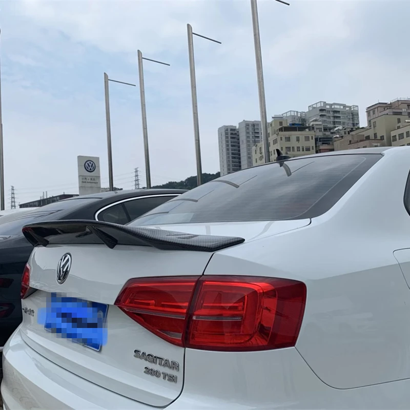 Спойлер R Style для Volkswagen VW Jetta Mk5 2013-2018 ФАП/углеродное волокно Автомобильный задний