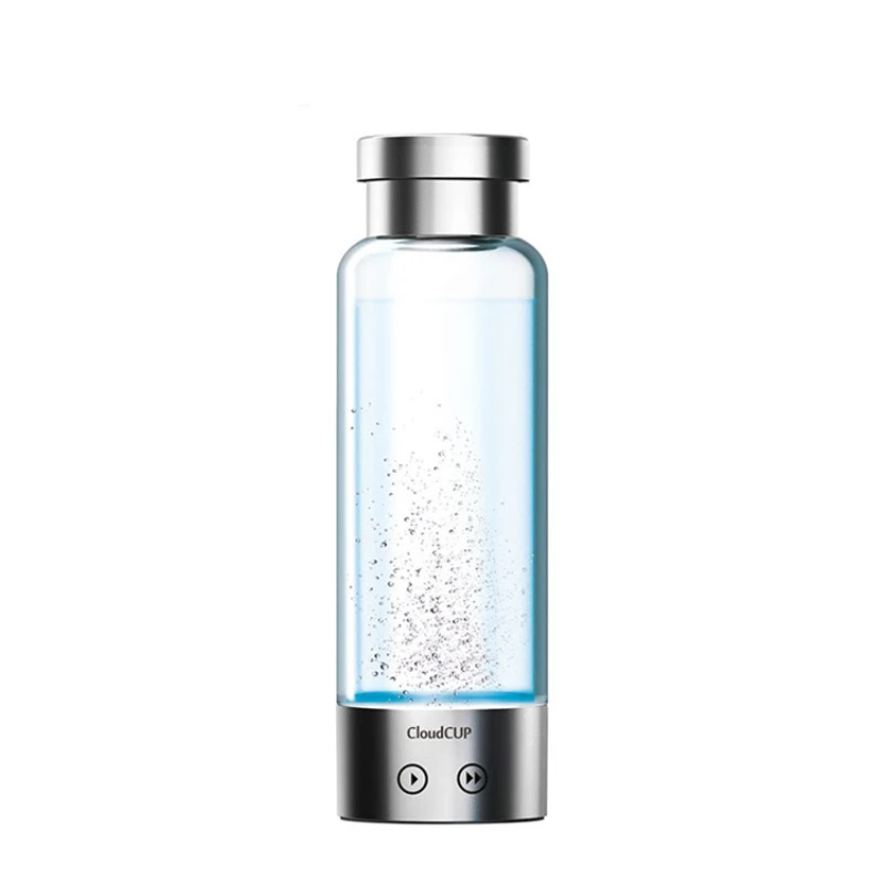 Hydrogen-Rich-Water-Generator Upto  Ionizer Bottle with Breath  Gas Self Cleaning Mode 1800mAh Battery