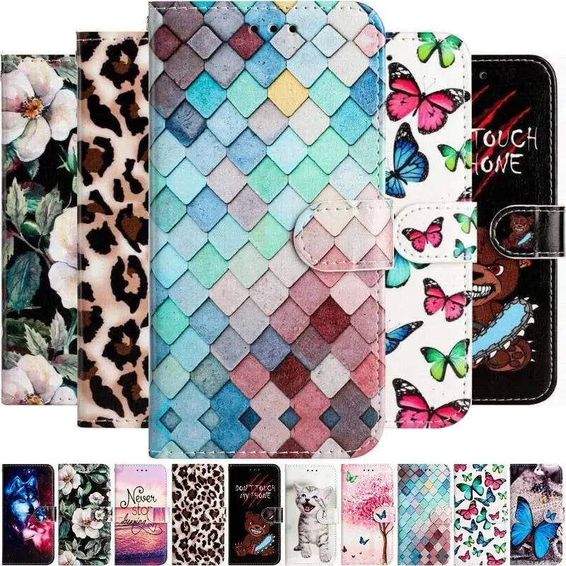 

Cute Protect Phone Cases For Samsung Galaxy J3 J5 J7 2016 A3 A5 2017 A6 A7 A8 Plus 2018 j330 A520 Card Slots Wallet Cover D01E