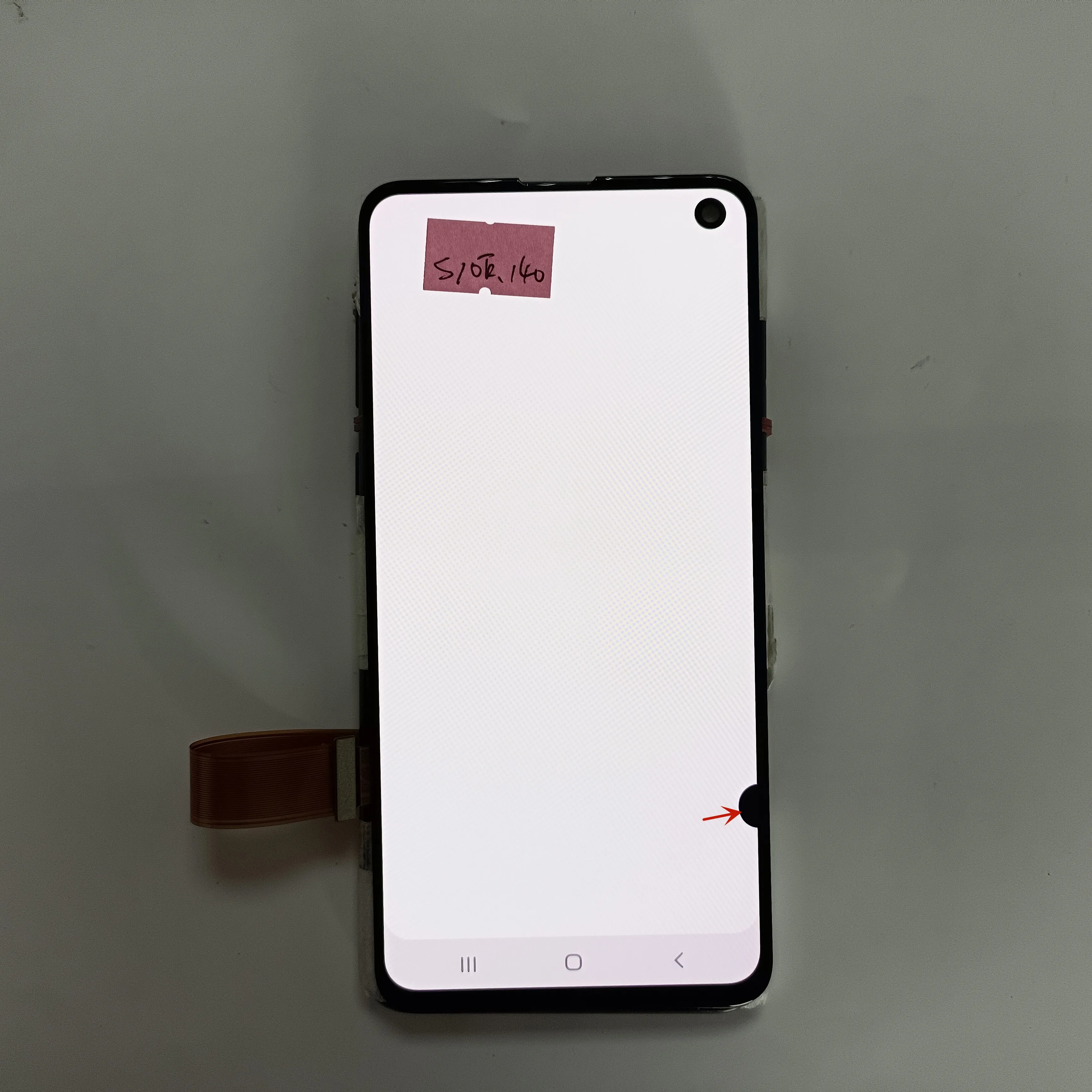 

Original 5.8" For Samsung Galaxy S10E G970 LCD Display Touch Screen Digitizer Assembly S10e G970F G970U G970W,With Burn shadow