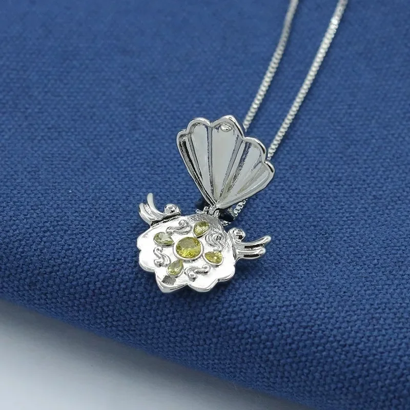 2024 женские ювелирные изделия анимационное устройство-трансформер ожерелье