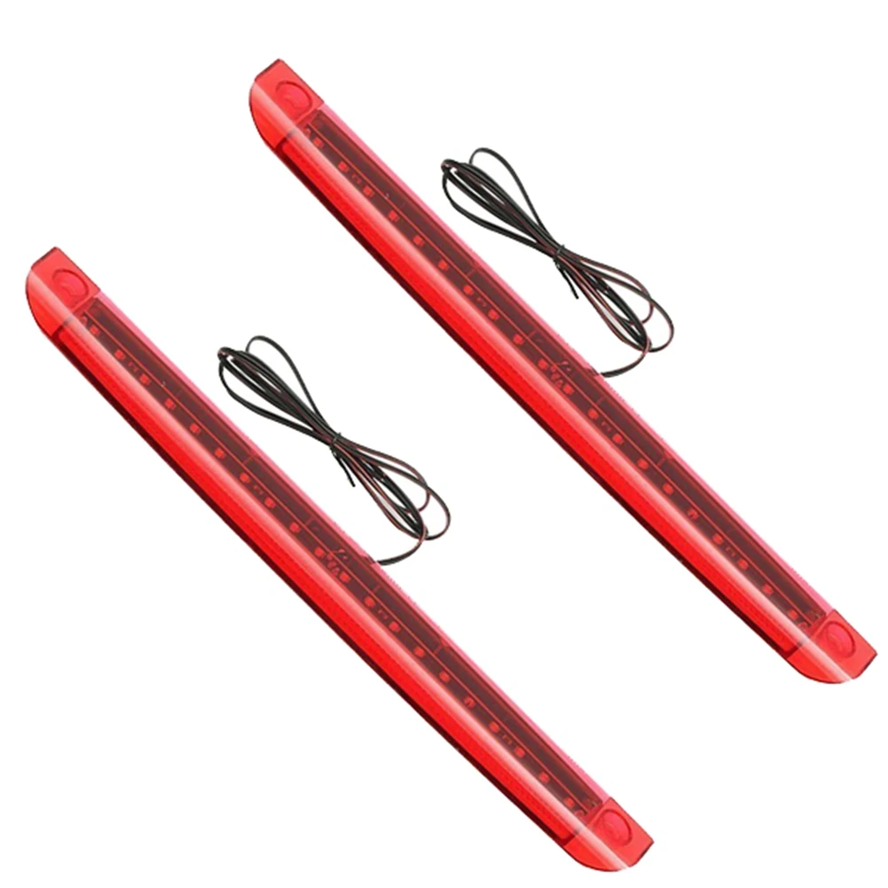 Универсальная автомобильная мотоциклетная красная Задняя Тормозная задняя