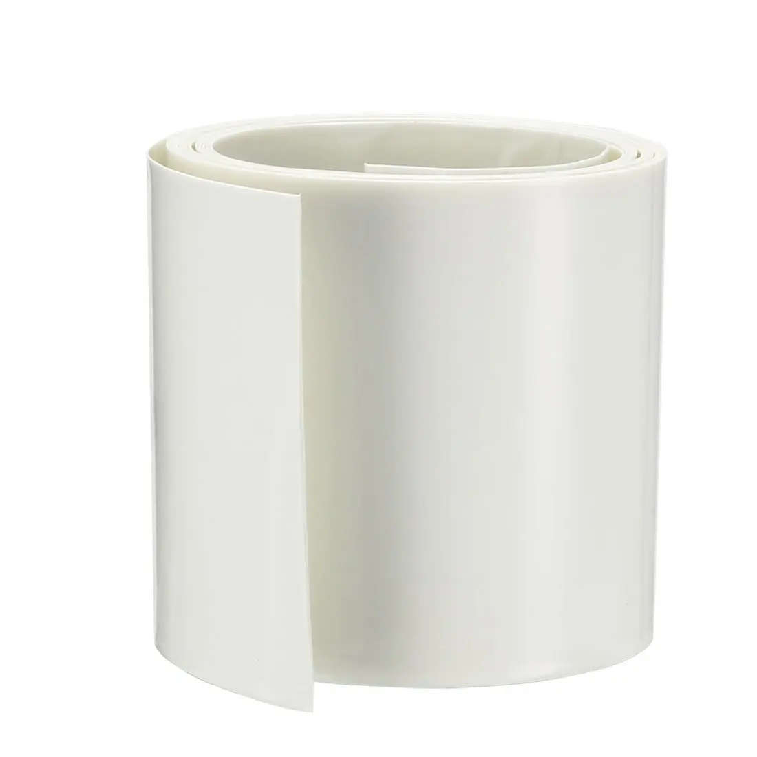 

Keszoox AAA Battery Wrap 56mm x 2m Flat PVC Heat Shrink Tubing Tube White