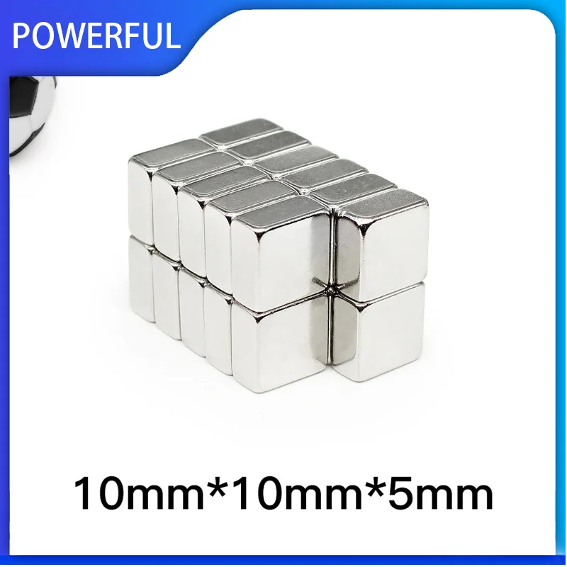 

20~300PCS N35 Magnet Neodymium Magnet Permanent NdFeB Super Strong Powerful Magnets 10x10x1 10x10x2 10x10x3 10x10x4 10x10x5mm