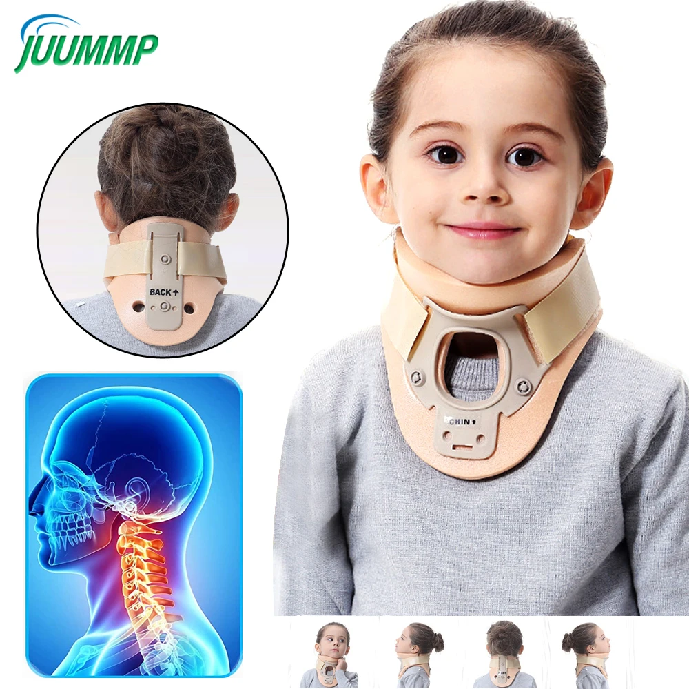JUUMMP 1Pcs Thickened Baby Child Kids Cervical Brace Correct Posture Neck Collar Torticollis Collar Fixed Crooked Neck