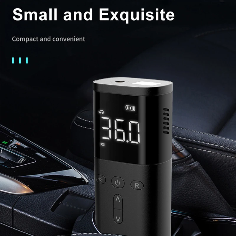 Портативный Мини-автомобильный Насос Многофункциональный Воздушный Для