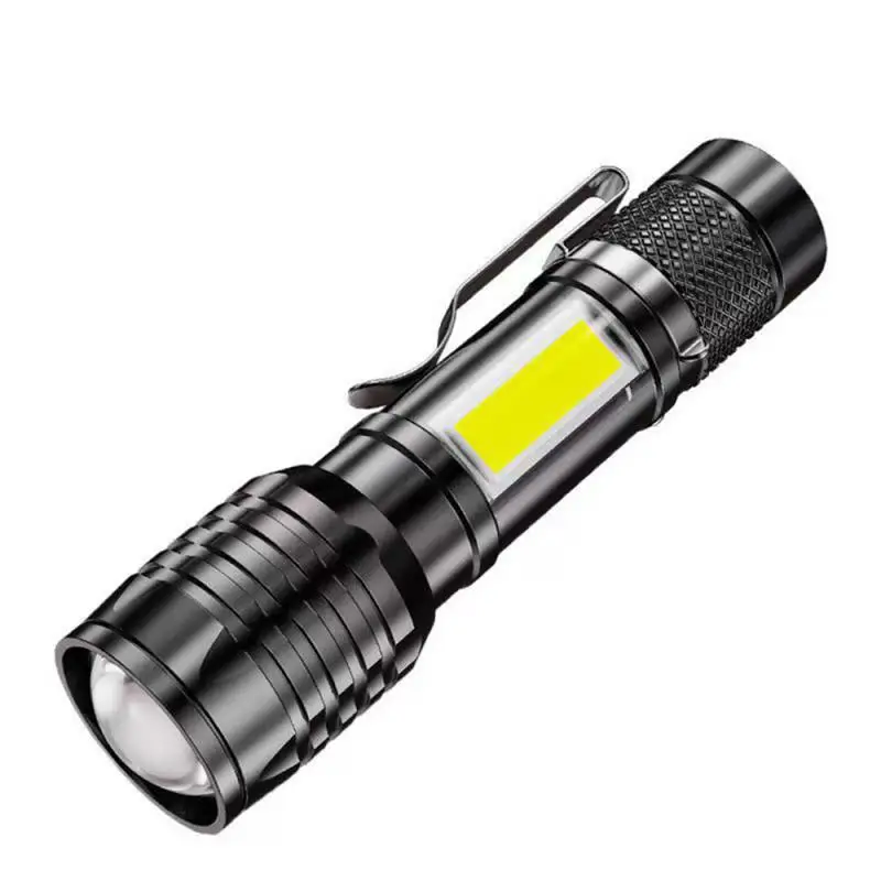 

Usb Charging Household Outdoor Lighting New Led Zoom Super Bright Strong Flashlight Electric Torch