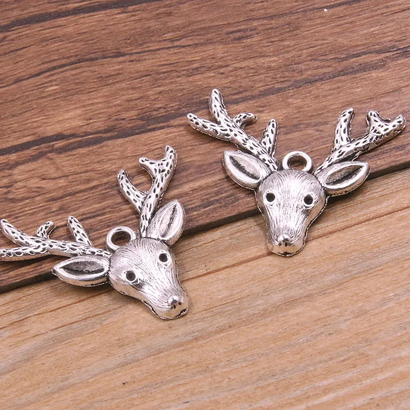 10 шт. подвески в виде животных 33 х57 мм