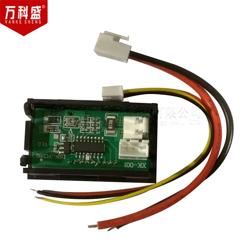 Цифровой вольтметр Амперметр постоянного тока 0-100 в 10 А 50 двойной дисплей