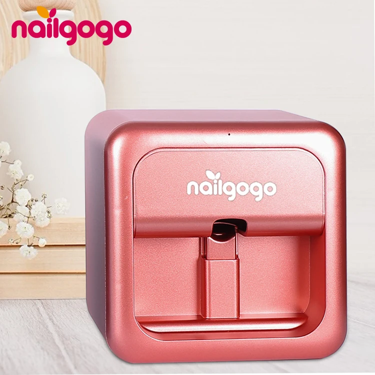 

Nailgogo China 3d Intelligent Auto Magic Mini Nail Art Printing Machine