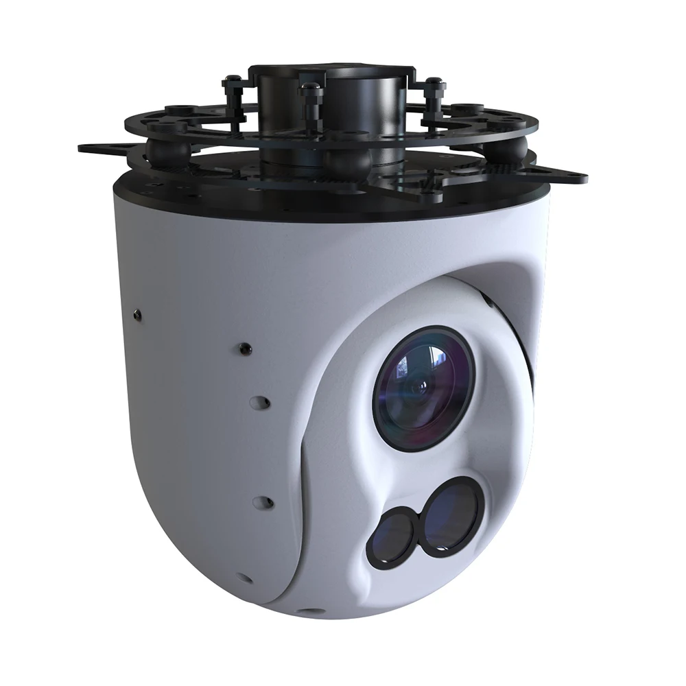 

INYYO 601L 2 axis gyro stabilized cooled visible light and laser ranging infrared high pixel drone camera