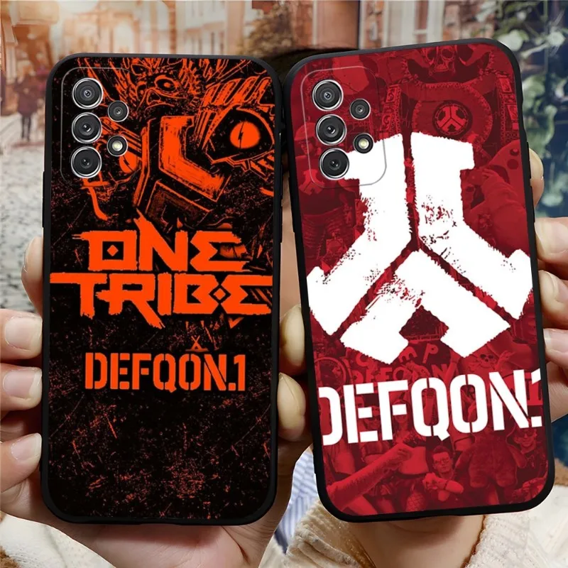 Defqon 1 музыкальный фестиваль телефонный чехол для Samsung A12 A52 A51 A53 A33 A13 A22 A23 A31 A40 A03S A73 A32 A21 A50 A81 A42 силикон