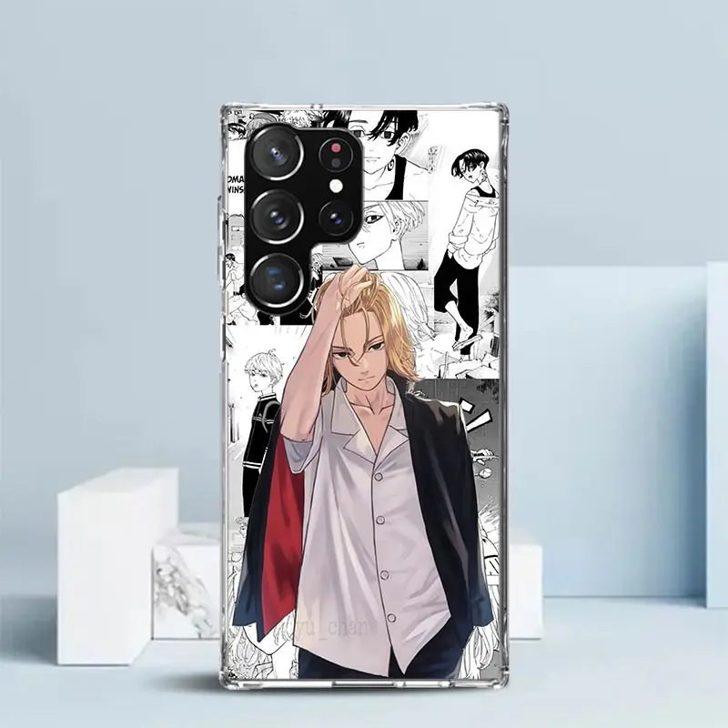 Чехол для телефона аниме Токио Aevengers Samsung Galaxy S22 S23 S24 Ultra S21 S20 FE S10 Plus S10E S9 S8 + S7 Edge