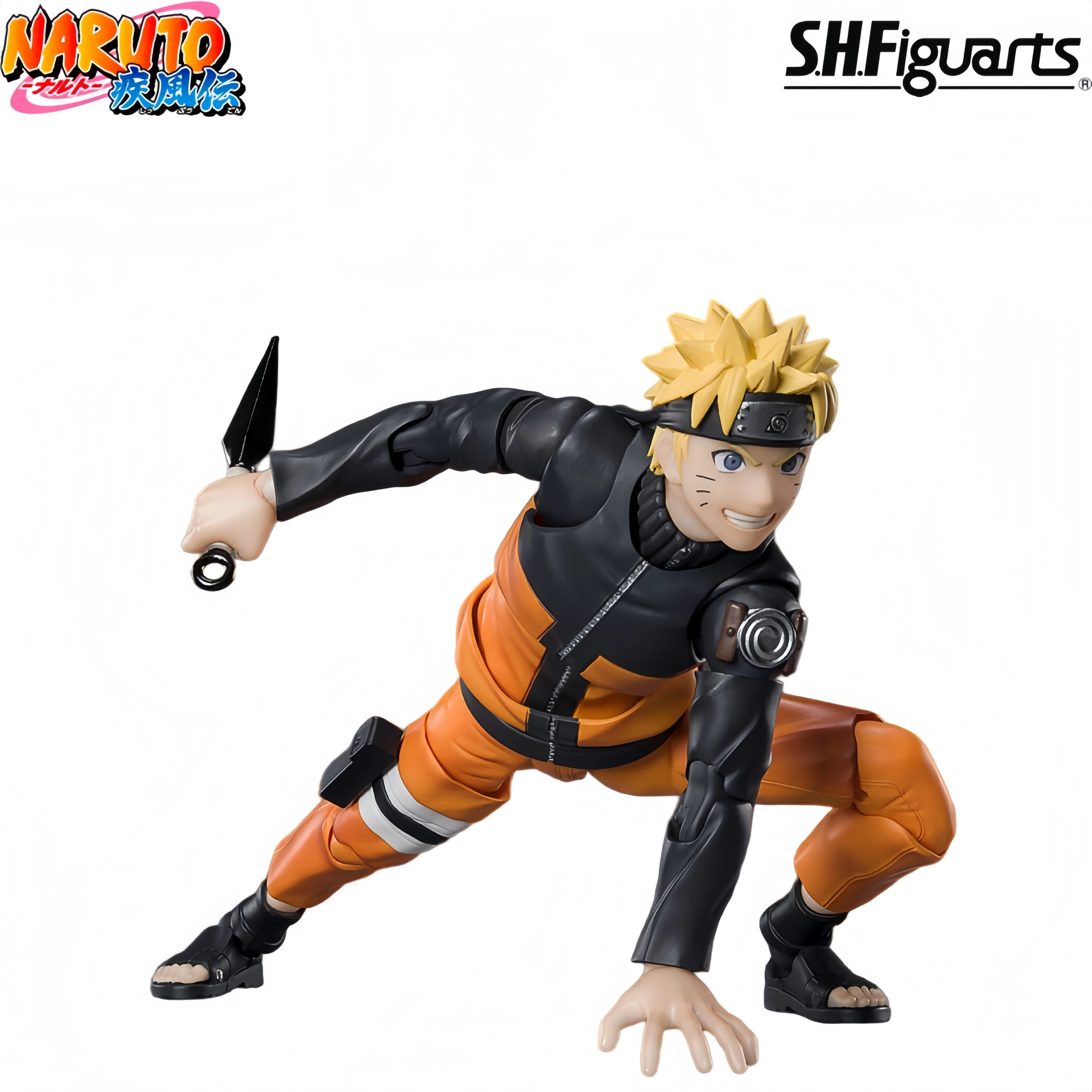 Фото Фигурка Bandai SHF Наруто Узумаки - Дарованный надеждой Джинчурики - Аниме Наруто Шиппуден, модель игрушки в наличии №3