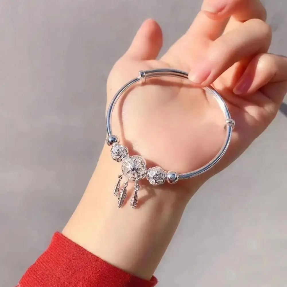 

Exquisite Anti-rust Long-lasting Adjustable Lady Bracelet Dating Jewelry