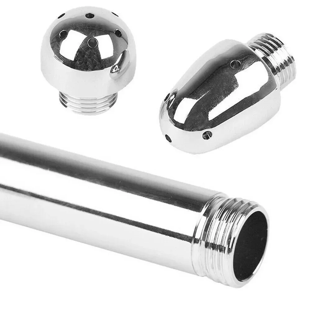 Анальный Душ клизма профессиональный класс алюминия Клизма 3 головки опции для