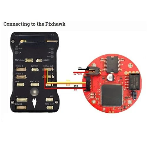 Лазерный Радар SF40/C 100 м для UAV Pixhawk