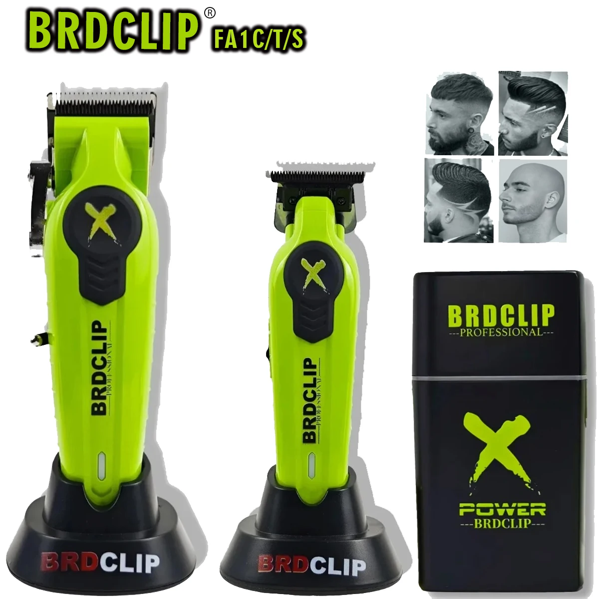 Набор для стрижки волос BRDCLIP FA1C FA1T FA1S мужской триммер профессиональная машинка