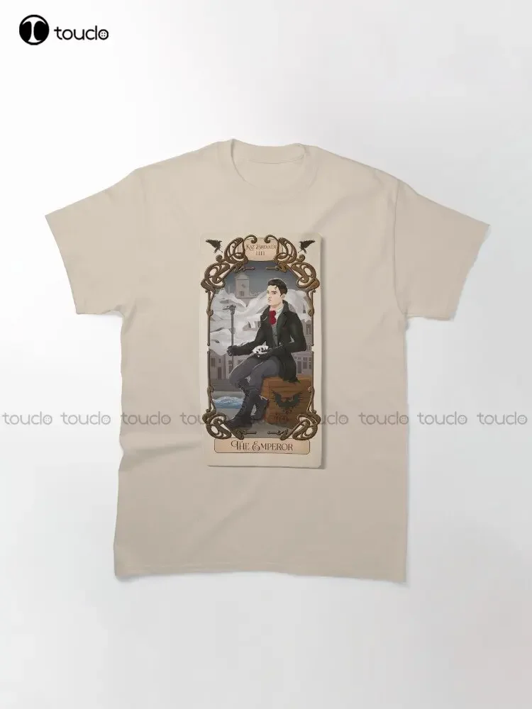 Классическая футболка с картами Таро Kaz Brekker бейсбольная рубашка забавная