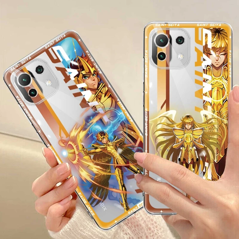 

Чехол Coque для Xiaomi Mi POCO X3 NFC 11T 5G 12T Pro M5s 13 M5 11 Lite Note 10 12X 10T 9T POCO M3 Saint Seiya Anime Shiryu Shun