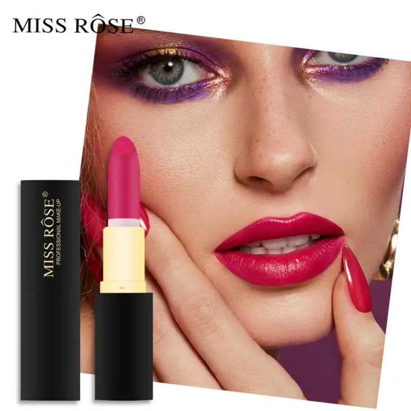 

24 Colors Lipstick Matte Bullet Lip Stick Waterproof Long-Lasting Velvet Lipstick Easy To Wear Nude Nutritious Lips Tint Makeup