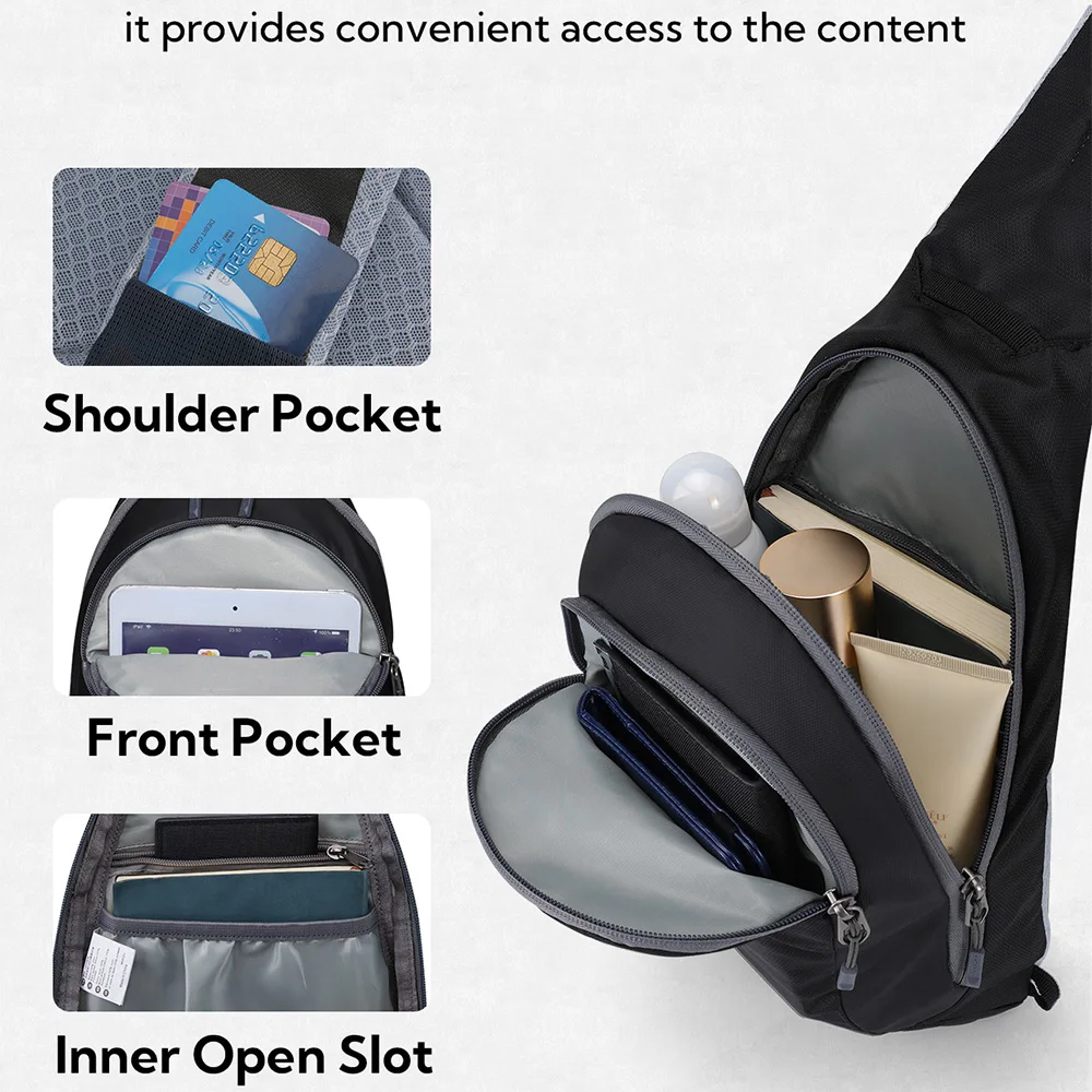 Сумка на ремне WATERFLY рюкзак нагрудная сумка через плечо тренажерный зал для езды