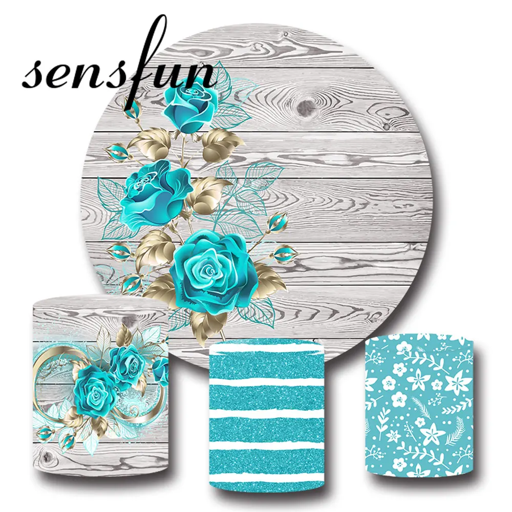 

Женский блестящий круглый чехол с цветочным рисунком