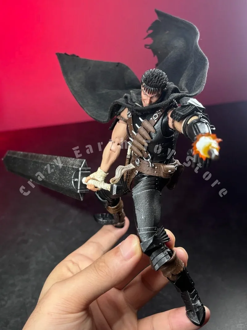 Фото Коллекционная аниме-фигурка Brotoys Berserker Guts LR012 в масштабе 1/12, подвижная, для взрослых коллекционеров и демонстрации №5